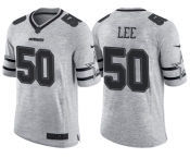 Nike Dallas Cowboys #50 Sean Lee 2016 Gridiron Gray II Men's NFL Limited Jersey
