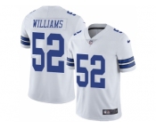Nike Dallas Cowboys #52 Connor Williams White Men Stitched NFL Vapor Untouchable Limited Jersey