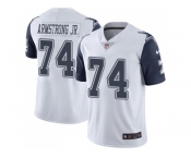 Nike Dallas Cowboys #74 Dorance Armstrong Jr. White Men Stitched NFL Limited Rush Jersey