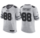 Nike Dallas Cowboys #88 Dez Bryant 2016 Gridiron Gray II Men's NFL Limited Jersey