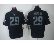 nike nfl dallas cowboys #29 demarco murray black jerseys(impact limited)