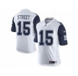 nike nfl jerseys dallas cowboys #15 street white[Limited throwback]