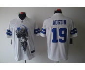 nike nfl jerseys dallas cowboys #19 austin white[helmet tri-blend limited]