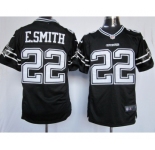 nike nfl jerseys dallas cowboys #22 e.smith black[nike limited]