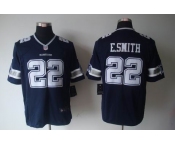 nike nfl jerseys dallas cowboys #22 e.smitth blue[nike limited]