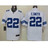 nike nfl jerseys dallas cowboys #22 e.smitth white[nike limited]