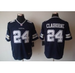 nike nfl jerseys dallas cowboys #24 claiborne blue[nike limited]