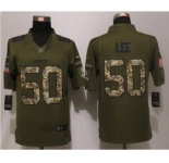 nike nfl jerseys dallas cowboys #50 sean lee army green[nike Limited Salute To Service]