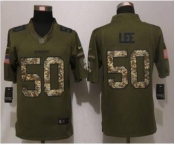nike nfl jerseys dallas cowboys #50 sean lee army green[nike Limited Salute To Service]