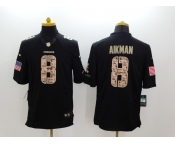 nike nfl jerseys dallas cowboys #8 aikman black[salute to service limited]