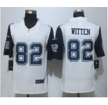 nike nfl jerseys dallas cowboys #82 jason witten white[Limited throwback]
