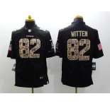 nike nfl jerseys dallas cowboys #82 witten black[salute to service limited]