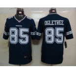 nike nfl jerseys dallas cowboys #85 ogletree blue[nike limited]