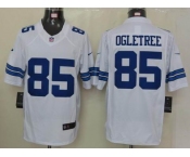 nike nfl jerseys dallas cowboys #85 ogletree white[nike limited]