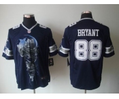 nike nfl jerseys dallas cowboys #88 bryant blue[helmet tri-blend limited]