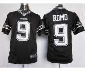 nike nfl jerseys dallas cowboys #9 romo black[nike limited]