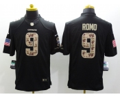 nike nfl jerseys dallas cowboys #9 romo black[salute to service limited]
