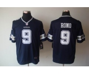 nike nfl jerseys dallas cowboys #9 romo grey blue[nike limited]