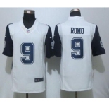nike nfl jerseys dallas cowboys #9 tony romo white[Limited throwback]
