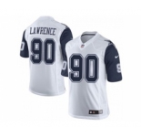 nike nfl jerseys dallas cowboys #90 lawrence white[Limited throwback][lawrence]