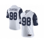nike nfl jerseys dallas cowboys #98 tyrone crawford white[Limited throwback]
