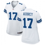 Women Dallas Cowboys #17 Brandon Aubrey Limited white Vapor Untouchable Jersey