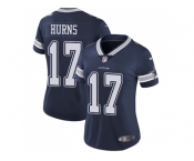 Women Nike Dallas Cowboys #17 Allen Hurns Navy Blue Team Color Stitched NFL Vapor Untouchable Limited Jersey