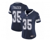Women Nike Dallas Cowboys #35 Kavon Frazier Navy Blue Team Color Vapor Untouchable Limited Player NFL Jersey