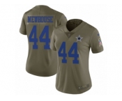 Women Nike Dallas Cowboys #44 Robert Newhouse Limited Olive 2017 Salute to Service NFL Jersey