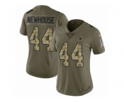 Women Nike Dallas Cowboys #44 Robert Newhouse Limited Olive Camo 2017 Salute to Service NFL Jersey