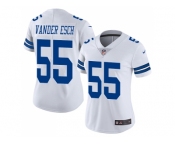 Women Nike Dallas Cowboys #55 Leighton Vander Esch White Stitched NFL Vapor Untouchable Limited Jersey