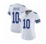 Women's Dallas Cowboys #10 Cooper Rush White Vapor Untouchable Limited Stitched Jersey