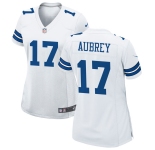 Women's Dallas Cowboys #17 Brandon Aubrey Limited white Vapor Untouchable Jersey