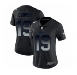 Women's Dallas Cowboys #19 Amari Cooper Black Smoke Fashion Limited Football Jersey