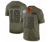 Women's Dallas Cowboys #19 Amari Cooper Limited Camo 2019 Salute to Service Football Jersey