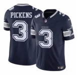 Women's Dallas Cowboys #3 George Pickens Navy 2023 F.U.S.E. Limited Football Stitched Jersey
