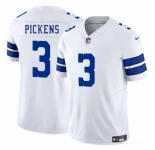 Women's Dallas Cowboys #3 George pickens White 2023 F.U.S.E. Limited Football Stitched Jersey