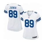 Women's Dallas Cowboys #89 Blake Jarwin Game White Football Jersey