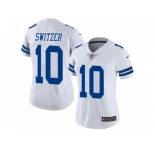 Women's Nike Dallas Cowboys #10 Ryan Switzer Vapor Untouchable Limited White NFL Jersey