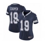 Women's Nike Dallas Cowboys #19 Amari Cooper Navy Blue Team Color Vapor Untouchable Limited Player NFL Jersey