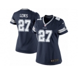 Women's Nike Dallas Cowboys #27 Jourdan Lewis Limited Navy Blue Team Color NFL Jersey