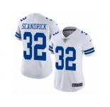 Women's Nike Dallas Cowboys #32 Orlando Scandrick Vapor Untouchable Limited White NFL Jersey