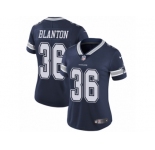Women's Nike Dallas Cowboys #36 Robert Blanton Vapor Untouchable Limited Navy Blue Team Color NFL Jersey