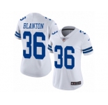 Women's Nike Dallas Cowboys #36 Robert Blanton Vapor Untouchable Limited White NFL Jersey