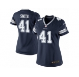 Women's Nike Dallas Cowboys #41 Keith Smith Limited Navy Blue Team Color NFL Jersey