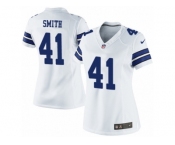 Women's Nike Dallas Cowboys #41 Keith Smith Limited White NFL Jersey