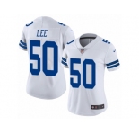 Women's Nike Dallas Cowboys #50 Sean Lee Vapor Untouchable Limited White NFL Jersey