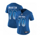 Women's Nike Dallas Cowboys #70 Zack Martin Limited Royal Blue NFC 2019 Pro Bowl NFL Jersey