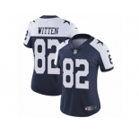 Women's Nike Dallas Cowboys #82 Jason Witten Vapor Untouchable Limited Navy Blue Throwback Alternate NFL Jersey