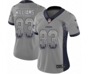 Women's Nike Dallas Cowboys #83 Terrance Williams Limited Gray Rush Drift Fashion NFL Jersey
